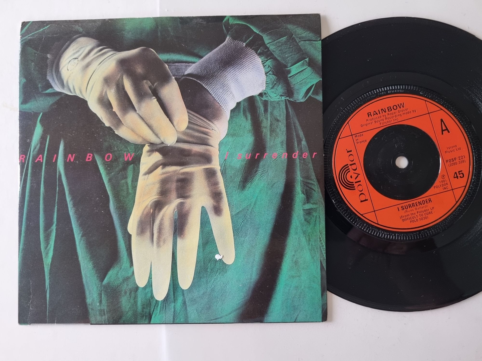 Rainbow - I Surrender 7'' Vinyl UK