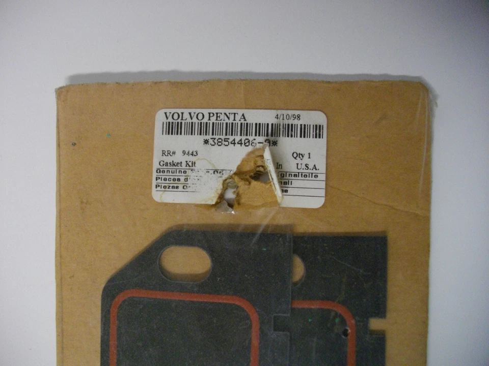 BRP OMC Volvo Penta 3854406 sterndrive engine intake manifold set OEM - Image 3 of 4