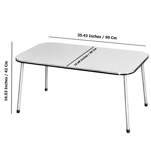 4 Piece Living Room Table set with Wooden Legs - 1 Coffee table and 3 Nesting - Picture 2 of 3