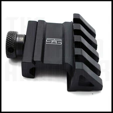 4 Slot 45 Degree Offset Rail Mount Quick Release Picatinny Weaver Style Rail