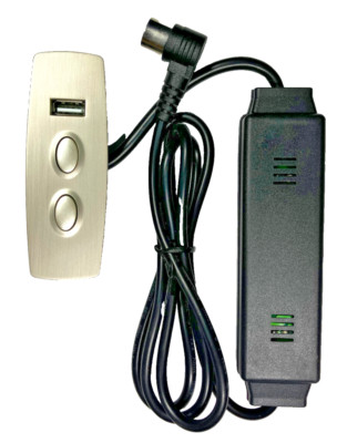 NEW! 10.000138 La-Z-Boy Recliner Okin 90537 5 Pin Switch with USB for Lazy Boy