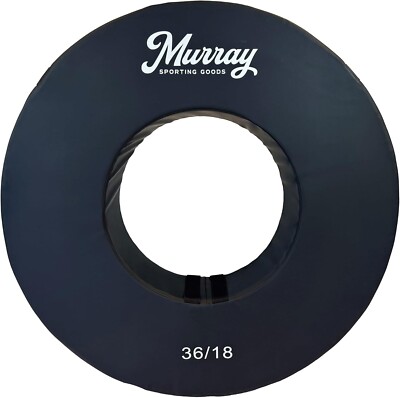 Murray Sporting Goods 36'' Football Tackle Wheel | Black Tackle Ring for Football