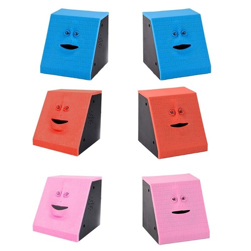 Money Saving Box ATM Toy Cash Coin Automatic Toy Safe Box Smiling Face ...