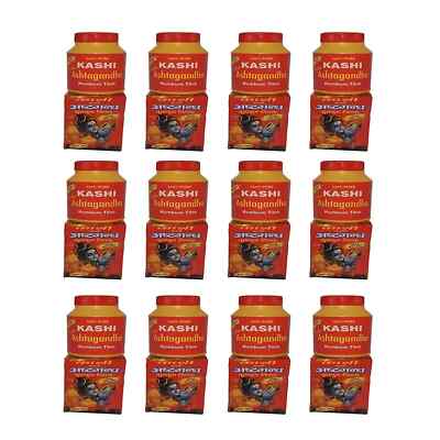 Kashi Tulsi Ashtagandha Kumkum Tilak Pure Chandan Powder for God Poojan 60 Gram