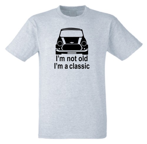 Classic Mini T-Shirt Retro Car Enthusiast Gift Unisex Cotton Tee Men Women UK - Picture 14 of 15