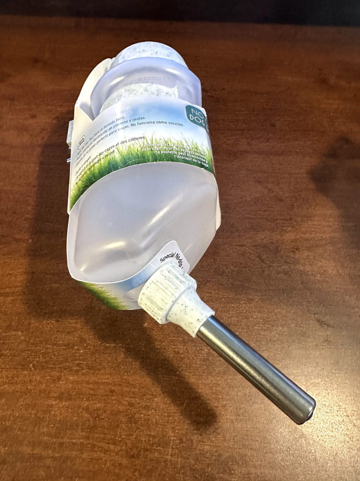 New Lixit Easy Fill Top Crate Water Bottle No Drip 44 oz Large Dog