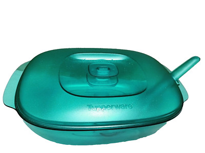 Tupperware Blossom Server 2.5 Ltr Microwave Safe Shimmer Base Christmas Gift
