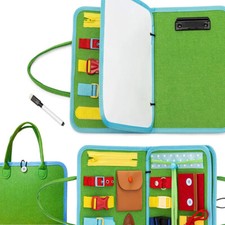Busy Board Quiet Book Sensory Toy Developmental Baby Toy For Kids Christmas Gift