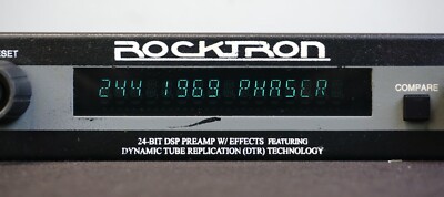 Rocktron Chameleon 2000 24-Bit Preamp W/ Effects & Dynamic Tube
