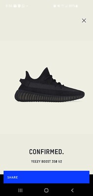 Adidas YZY Yeezy Boost 350 V2 Onyx HQ4540 Size 8.5 M/10W | eBay