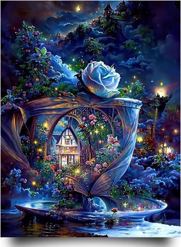 DIY Full Drills 5D Diamond Painting Kit Embroidery Cross Craft Stitch Art Decor - Picture 215 of 304