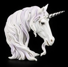 Popiersie jednorożec Magnificence mały - figurka głowa z kamieniami ozdobnymi