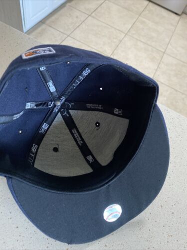 Men's New Era Navy Lakeland Flying Tigers Authentic Collection 59FIFTY SZ 6 7/8 - Picture 5 of 5