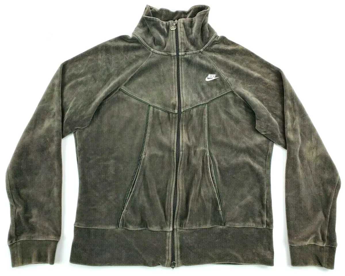 Nike velour jacket best sale women's