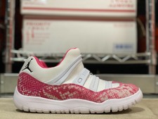 jordan retro 11 little flex pink snakeskin