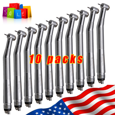 10*NSK Pana Max Style Dental High Speed Handpiece Push type 4/2 Holes SEASKY USA