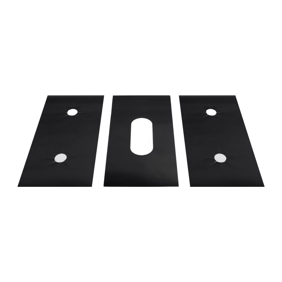 Designed for Samsung Gas Stoves 5 Hole Gas Stove Mat for Easy Cleaning