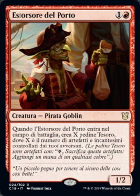 MTG DOCKSIDE EXTORTIONIST ITALIAN EXC - ESTORSORE DEL PORTO - CMD2019 - MAGIC