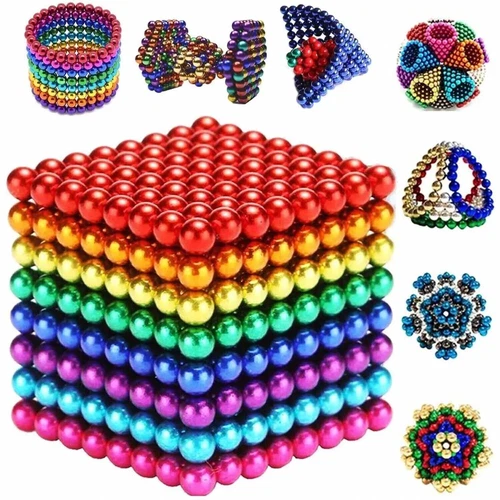 216Pcs Building Blocks Balls Fidget Desk Adults Toys Office Fidget Game Gifts AU - Picture 10 of 18