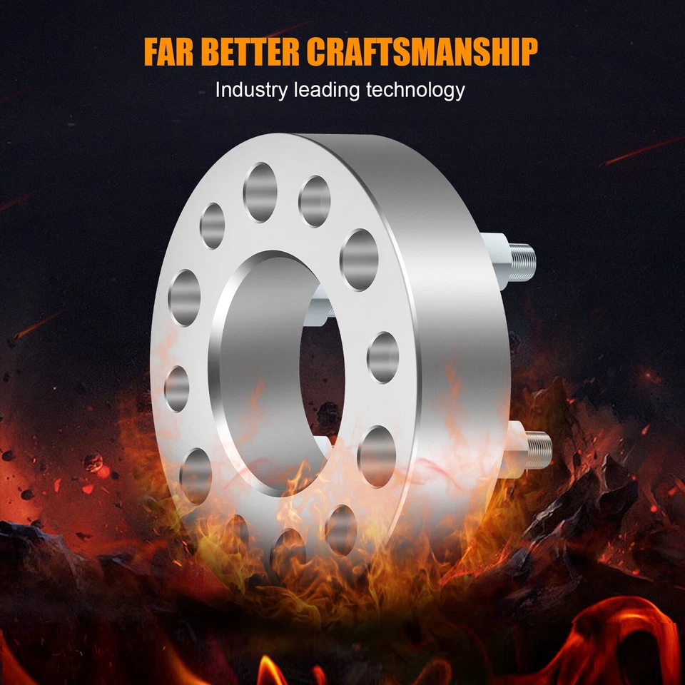 2 piezas 1.5" 6x5 12x1.5 tacos para Chevrolet Trailblazer GMC Envoy espaciadores de rueda Foto 3 de 4