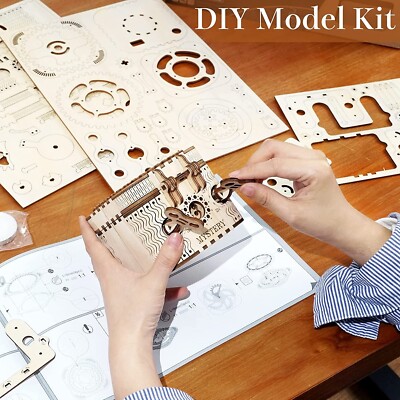 ROKR 3D Houten Puzzel Baby Browning DIY Model Kits Leeftijd 13 Voor Volwassenen Om UK Uniek Cadeau Voor Mannen Vrouwen (LQ502
