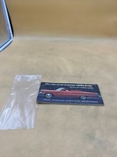 1963 LARK CRUISER OWNERS OPERATORS GUIDE MANUAL