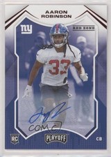 2021 Panini Playoff Rookies Red Zone Auto Aaron Robinson #272 Auto 0l1