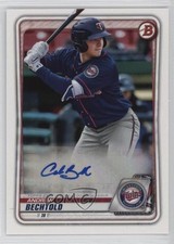 2020 Bowman Prospects Auto Andrew Bechtold #PA-AB Auto sc2