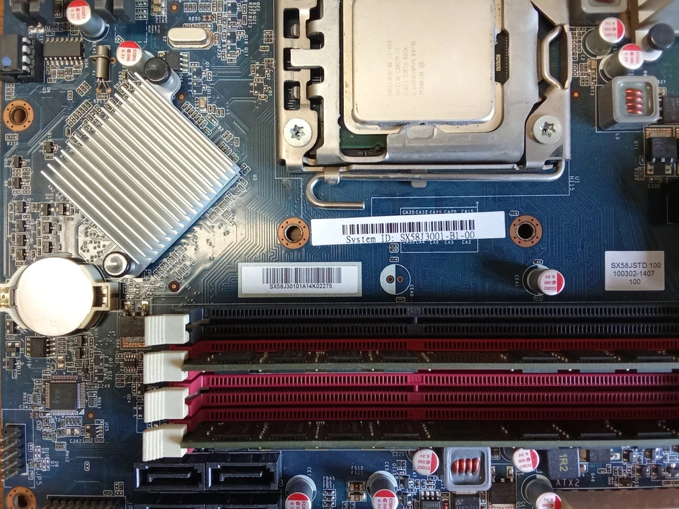 Shuttle XPC SX58J3 / Motherboard + CPU I7 + 8 GB Ram - Immagine 3 di 4