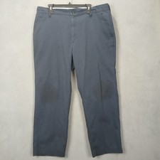 Red Kap Dura Work Industrial Pants Mens 40 Gray Mid Rise Wrinkle Free Straight