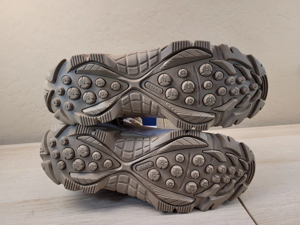 Botas Bates Puntera Compuesta Seguridad GX-8 Cremallera Lateral Desierto Cuero Tostado Para Hombres 10.5 M Foto 3 de 4