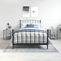 Nachttische 2 Stk. Grau Sonoma 34X35,5X45 Cm Holzwerkstoff