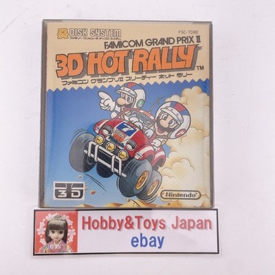 Nintendo NES Famicom Disk System Mario 3D Hot Rally 1988 NEU Selten Mario 002
