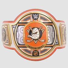 Anaheim Ducks Belt WWE Championship Legacy Title Adult Size 2mm