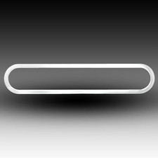 5 Gauge Chrome Billet w/ Smoked Acrylic Plexi...