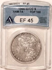 1900-O/CC Morgan Silver Dollar - ANACS EF45 - VAM 7ATop 100 - #4081E