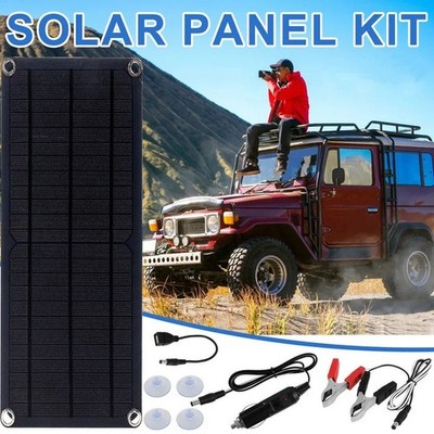 100W Tragbares Flexibles Solarpanel USB 12V Outdoor Ladegerät Camping Reisen