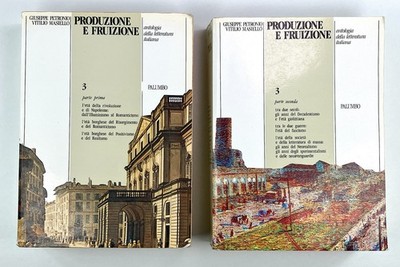 Produktion und Frucht 3 Anthologie der italienischen Literatur Zwei Bände Palumbo