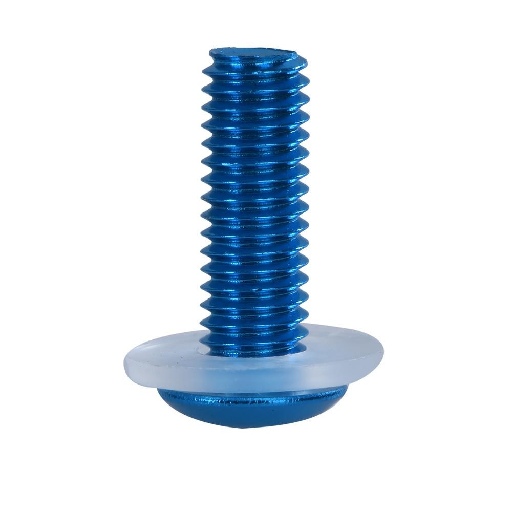 Oxford Motorcycle Screen Screw Kit Motorbike Scooter Anodised Blue New