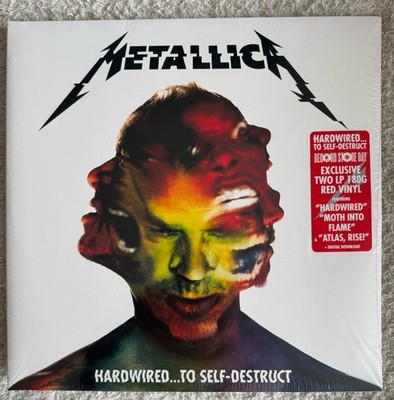 Metallica - Hardwired .. to self-destruct 2 Red Vinyl LP - 2016 - neu