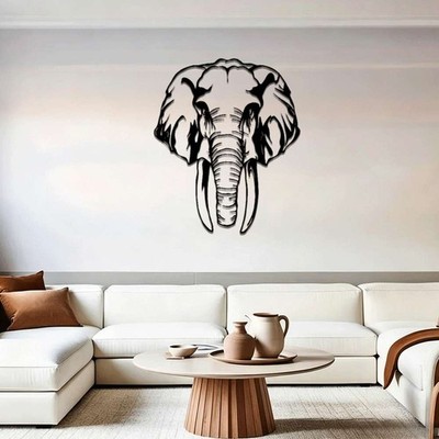 Rustic Style Iron Metal Wall Art Elegant Home Decoration Living Room