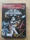 Star Wars: Battlefront II PlayStation 2 PS2 Game, Complete Tested