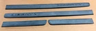 2005 jeep liberty door molding set 2005-2007 gray textured