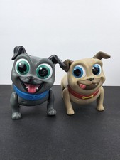 Disney Puppy Dog Pals Bingo Rolly Adventure Pals Walk Talk Working Lot of 2
