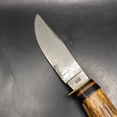 Vintage Fixed Blade Knife Solingen York Cutlery Co 632 Germany