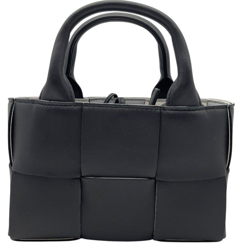 Bottega Veneta Candy Alco Maxi Intrecciato Tote Black