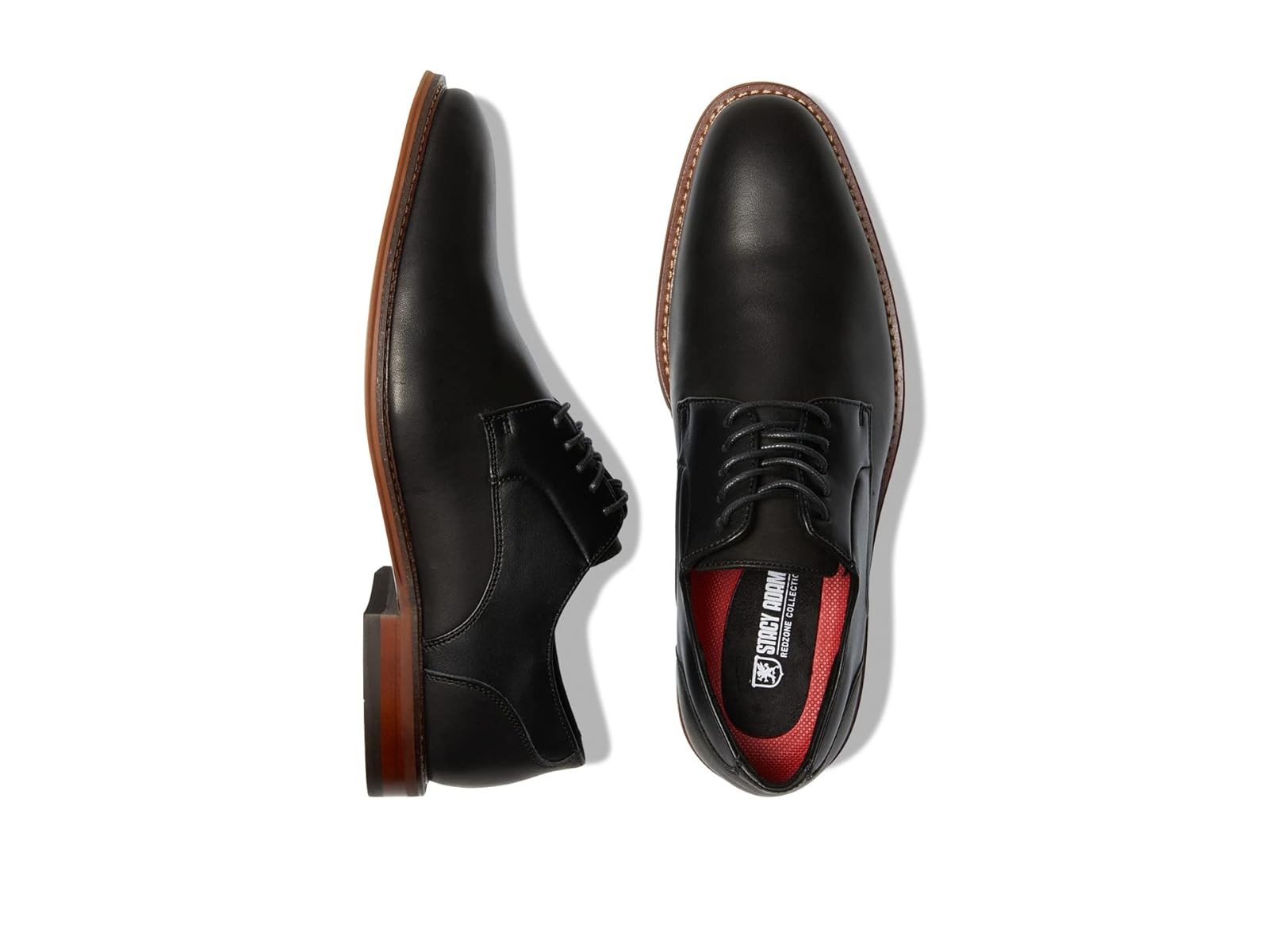 Stacy Adams Shoes Marlton Plain Toe Oxford Chocolate Size 10.5 — photo 2