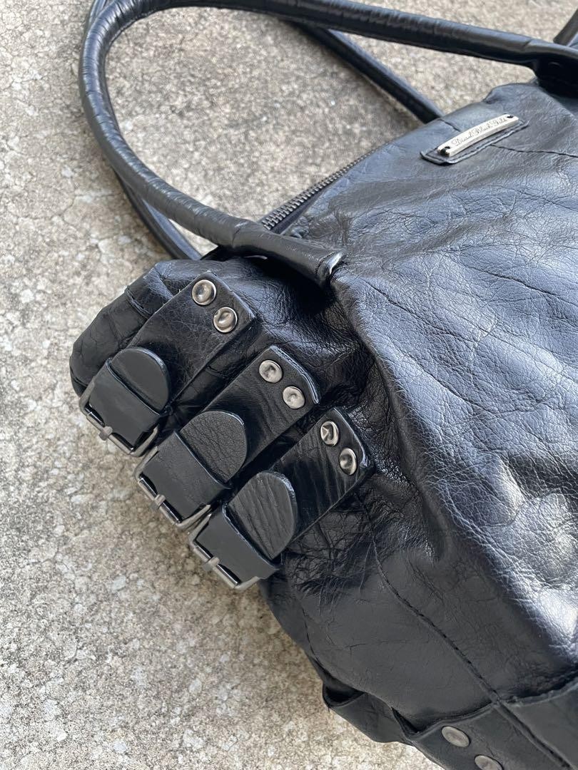 Diesel Men Rare design Archive Metal Shoulder Bag Y2K