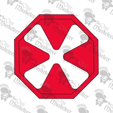 8TH ARMY SSI- DECAL, QUALITY 3M VINYL