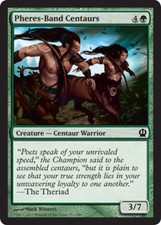 Pheres-Band Centaurs - Foil Light Play, English Magic the Gathering MTG Theros